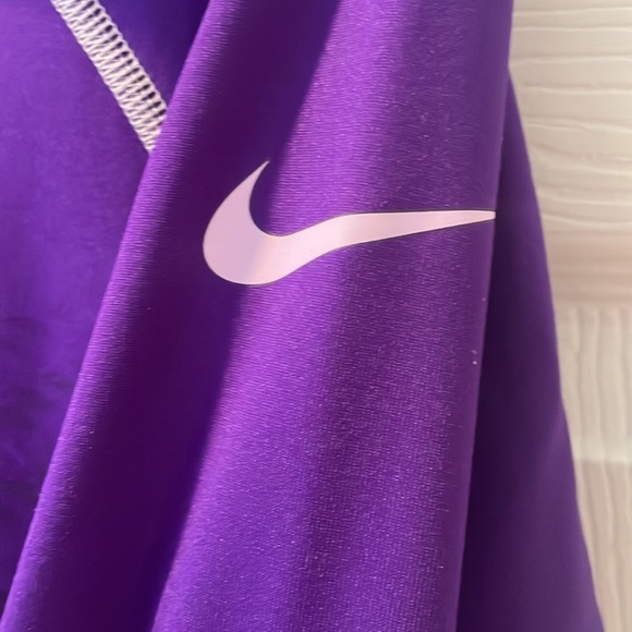 Nike pro Dri-fit quarter zip fitted work out pullover top - Picture 9 of 9